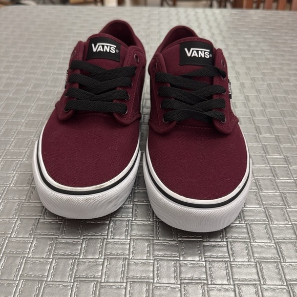 Vans Men's red Atwood Low-top Trainers Sneaker size 9 - Picture 3 of 11